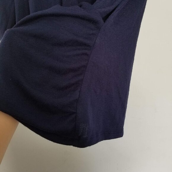 41 Hawthorn Henri Surplice Wrap Ruched Knit Top XS - Picture 5 of 11